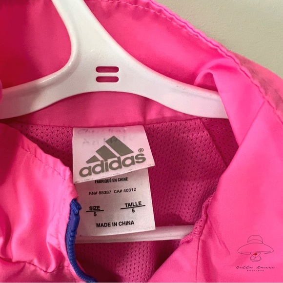 ADIDAS Girls Lightweight Pair of Track Suit - Picture 7 of 10